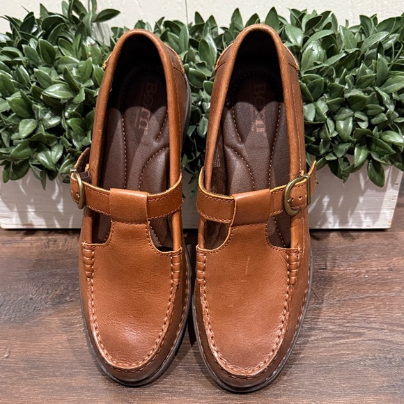 Børn Miki T-Strap Flat Mary Jane Loafers with Buckle Size 8 - Picture 7 of 9